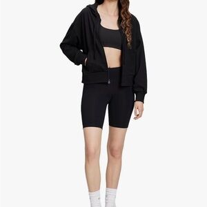 Nwt GAP Women's Cropped Zip Hoodie Hooded Sweatshirt